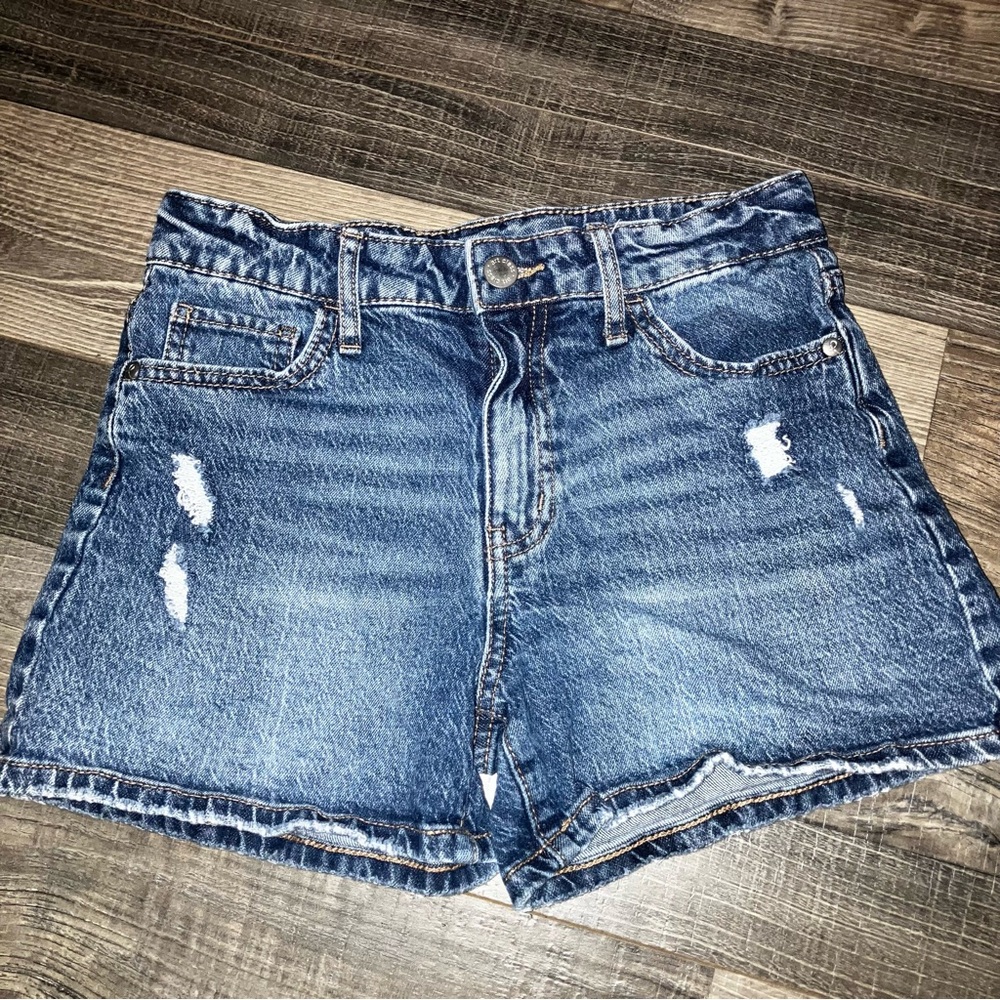 Stylish Blue Denim Kids Shorts